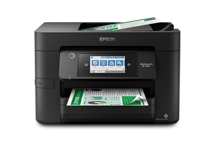 Epson WorkForce Pro WF-4820 Print, Copy, Scan, Fax, WiFi, Auto-Duplex — Epson All In One