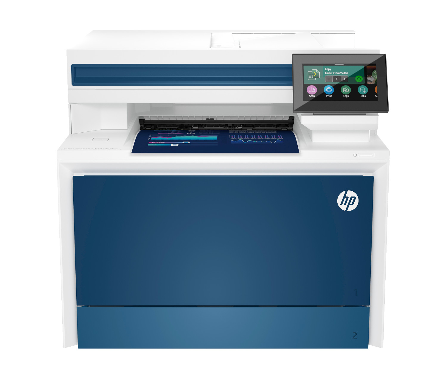 HP Color LaserJet Pro MFP 4301fdw Print, Copy, Scan, Fax, WiFi, Color Laser — HP All In One