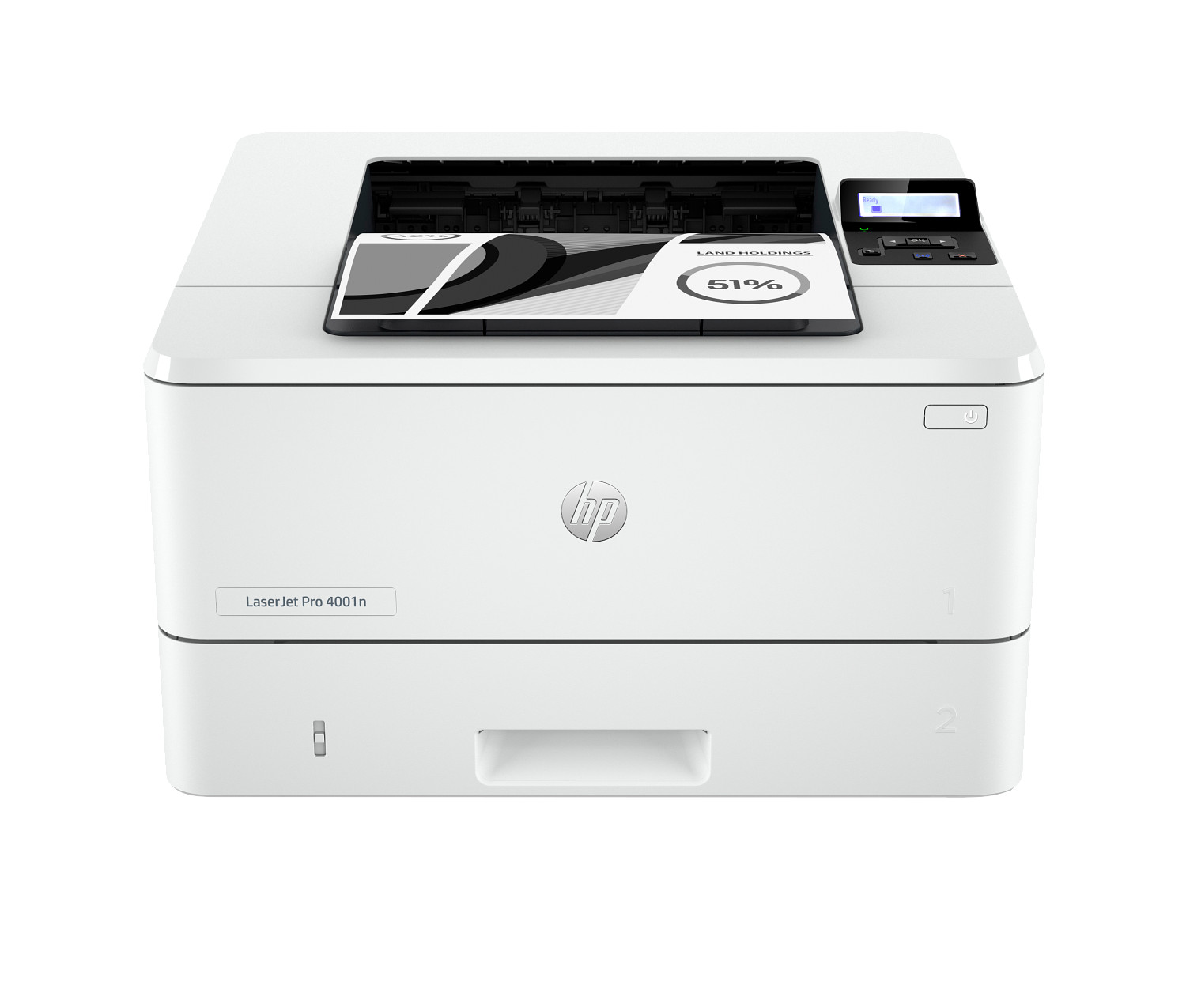 HP LaserJet Pro 4001n Print, Ethernet, High-Speed Mono Laser — HP Laser