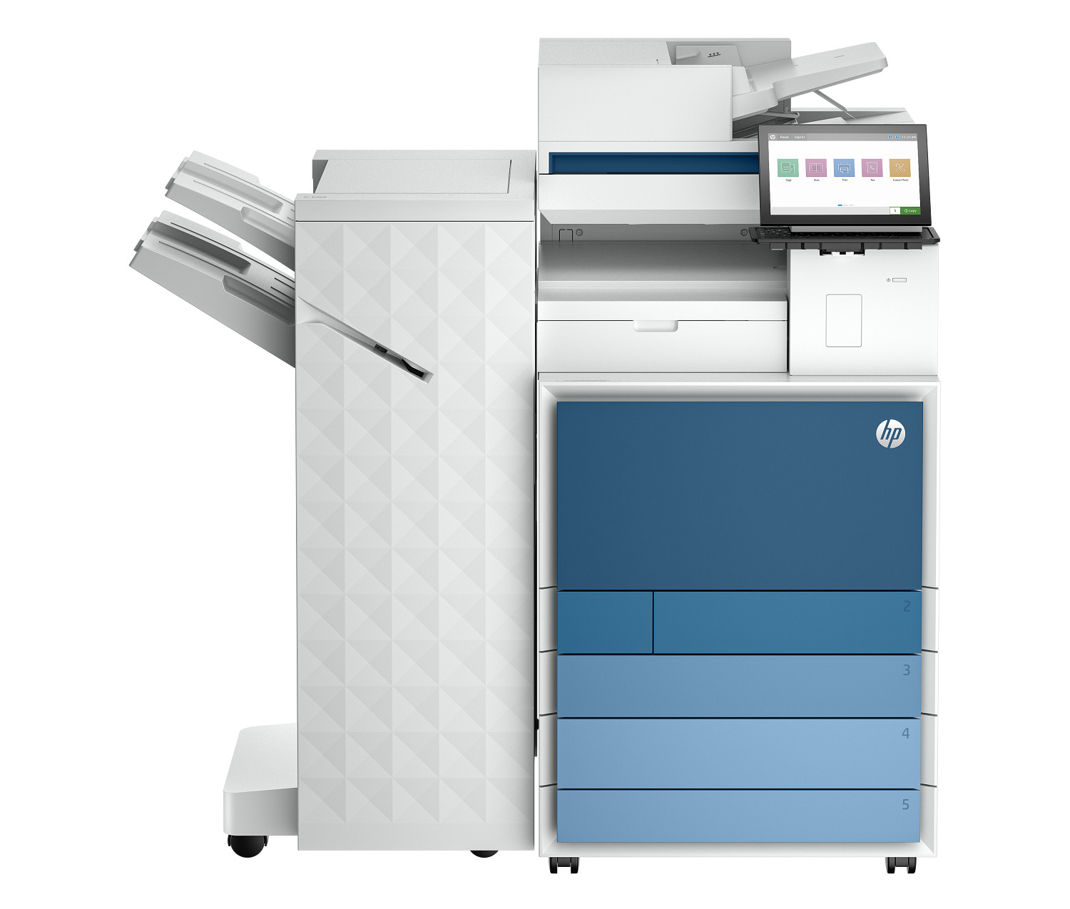HP Color LaserJet Enterprise Flow MFP 8801z+ Print, Copy, Scan, Fax, WiFi, Color Laser — HP Enterprise