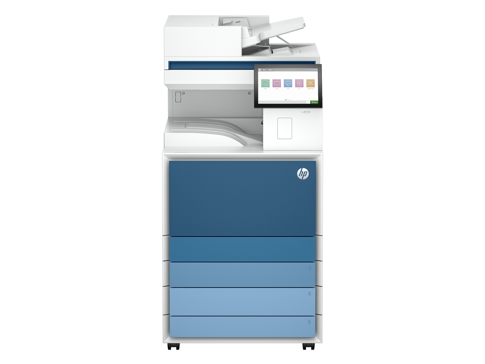 HP LaserJet Enterprise MFP 8601dn Print, Copy, Scan, WiFi, Ethernet, Enterprise Laser — HP Enterprise