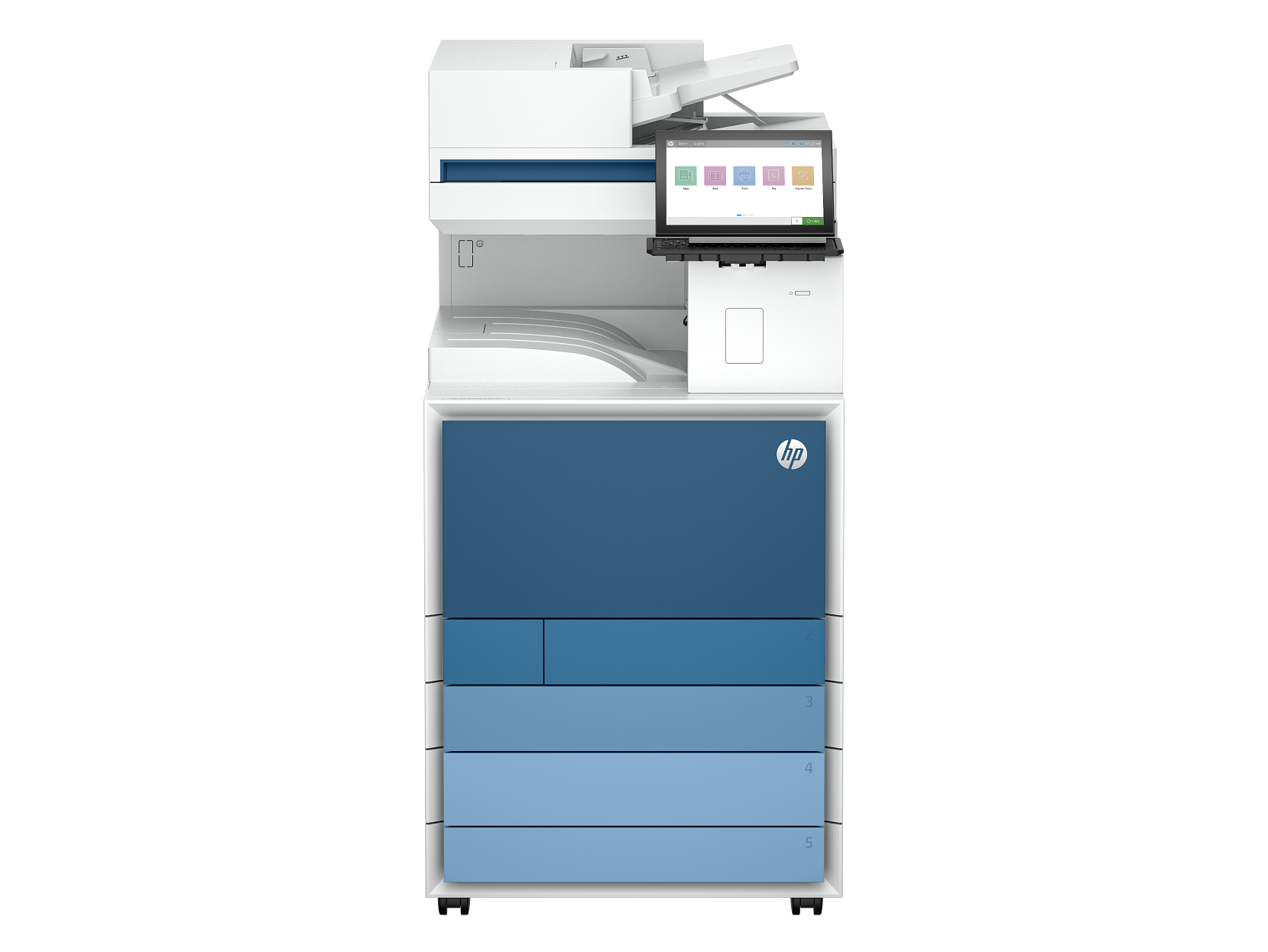 HP Color LaserJet Enterprise Flow MFP 8801z Print, Copy, Scan, WiFi, Color Laser — HP Enterprise