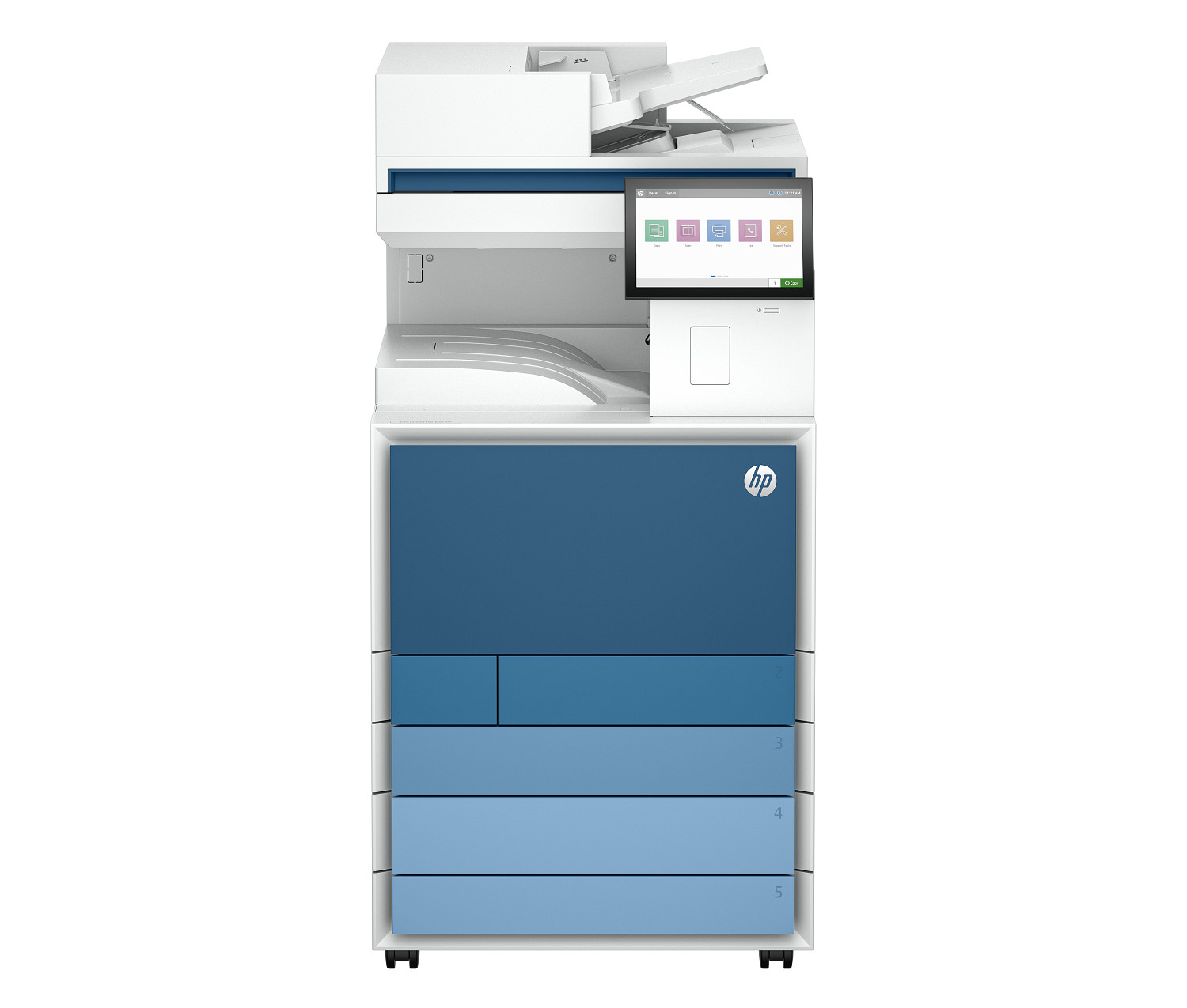 HP Color LaserJet Enterprise MFP 8801dn Print, Copy, Scan, WiFi, Ethernet, Color Laser — HP Enterprise
