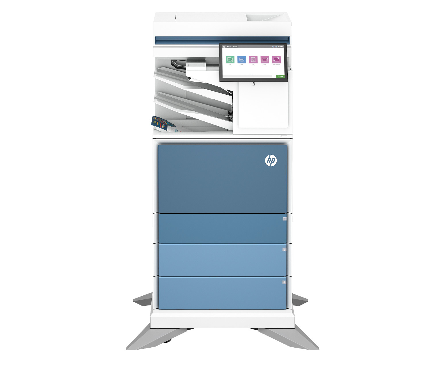 HP Color LaserJet Enterprise Flow MFP 6800zfsw Print, Copy, Scan, WiFi, Color Laser — HP Enterprise