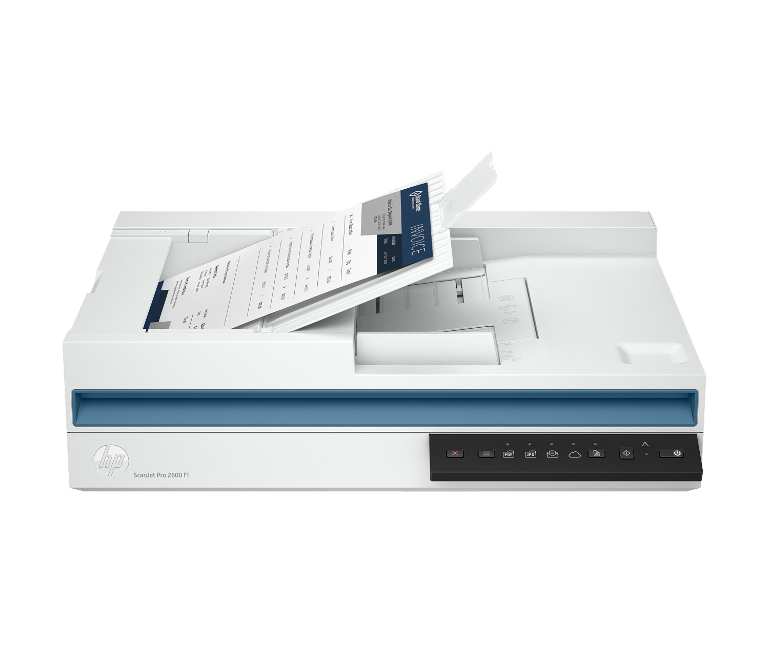 HP ScanJet Pro 2600 f1 Scan, USB, Flatbed, ADF, Duplex Document Scanner — HP Document