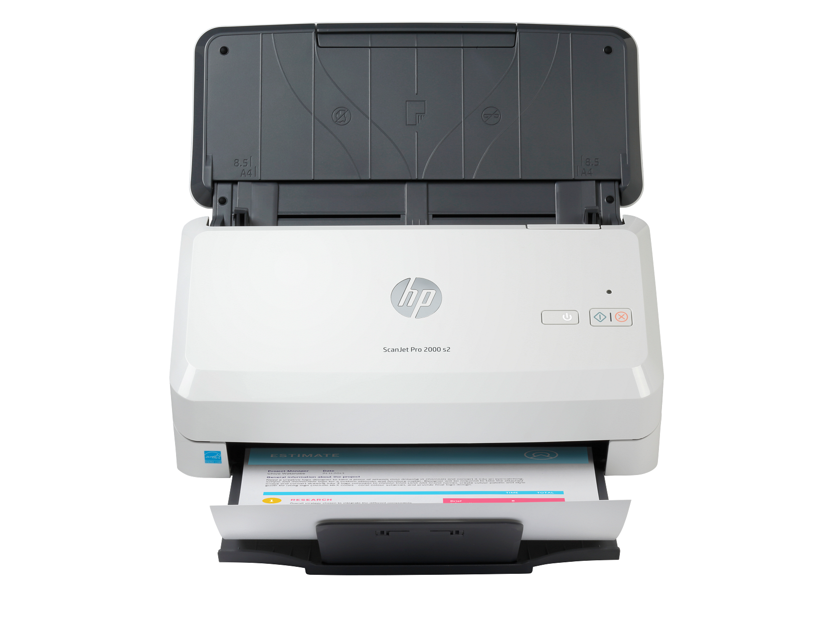 HP ScanJet Pro 2000 s2 Scan, USB, Compact Sheet-Fed Document Scanner — HP Document