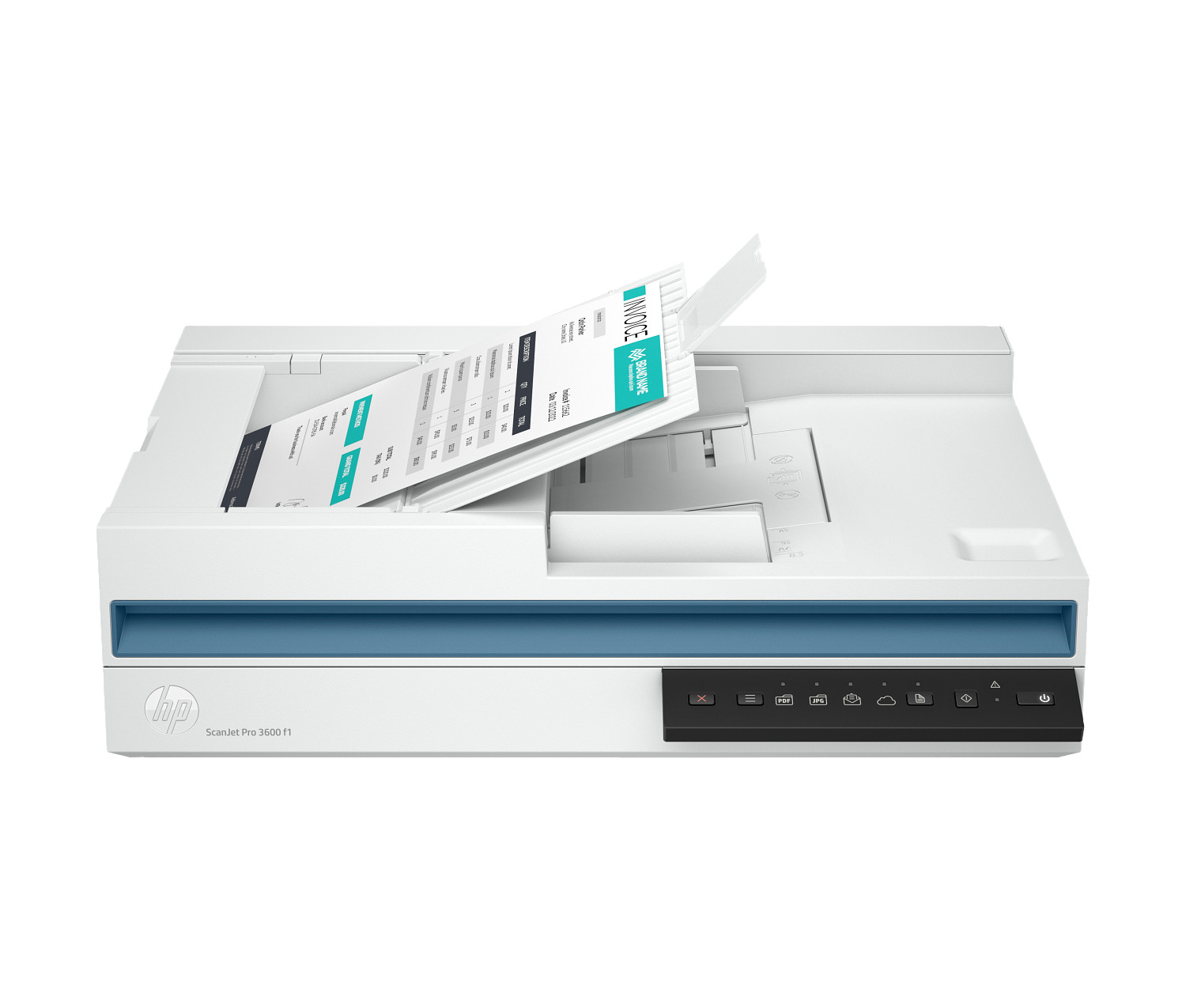 HP ScanJet Pro 3600 f1 Scan, USB, Flatbed, ADF, Duplex Document Scanner — HP Document